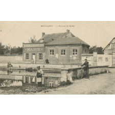 Mouflaines - La Mairie et les Ecoles.
