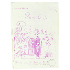 Recueil de poèmes.