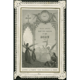 Image religieuse. Quittez la vanité - vous trouverez la vérité.