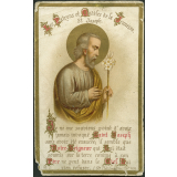 Image religieuse. Les patrons et modèles de la Jeunesse. St Joseph.