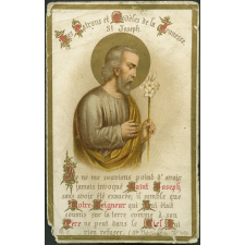 Image religieuse. Les patrons et modèles de la Jeunesse. St Joseph.