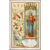 Image religieuse. Béni soit le Seigneur qui est bon !