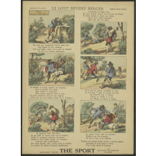 Le Loup devenu berger (Fable de La Fontaine).
