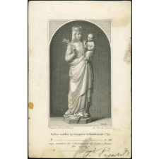Image religieuse. Salus nostra in tempore tribulationis.