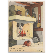 Le Pot de terre et le pot de fer.