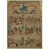 Tableau mural. Jeanne d'Arc : ses revers et sa mort - 1429-1431.