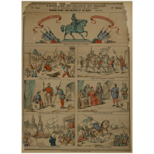 Tableau mural. Jeanne d'Arc : ses revers et sa mort - 1429-1431.