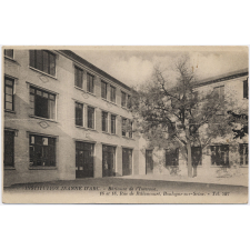 Institution Jeanne d'Arc - Bâtiment de l'Internat - 16 et 18, Rue de Billancourt, Boulogne-sur-Seine - Tél. 797.