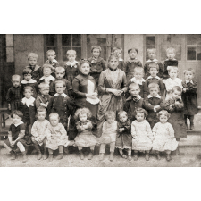 Photo de classe. 