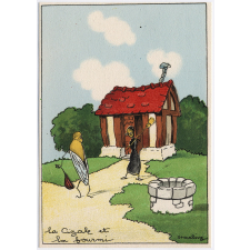 La Cigale et la fourmi.