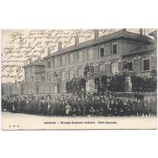 Asnières - Groupe Scolaire Voltaire - Côté Garçons.