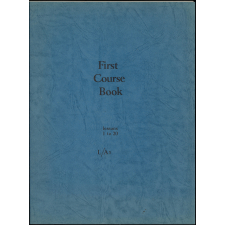 First Course Book : lessons 1 to 20 : L/A1