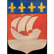 Blason de la ville de Paris.