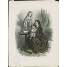 Mère à l'enfant.