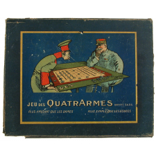 Jeu des quatrarmes. Plus amusant que les dames. Plus simple que les échecs.