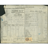 Feuille de frais de transport