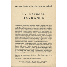La méthode Havranek : Une méthode d'initiation au calcul