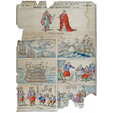 Tableau mural. Richelieu.- Abattement des protestants- 1624-1642.