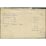 Feuille de compte
