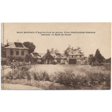 Ecole Nationale d'Agriculture de jeunes Filles - Coëtlogon-Rennes - Laiterie et Salle de Cours.