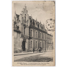 Poitiers (Vienne) - Le Lycée de Jeunes Filles, Rue Victor-Hugo - Dépôt des Glorieux Convalescents pendant la Guerre.
