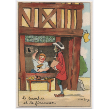 Le Savetier et le financier.