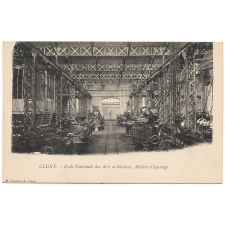 Cluny - Ecole Nationale des Arts et Métiers - Ateliers d'Ajustage.