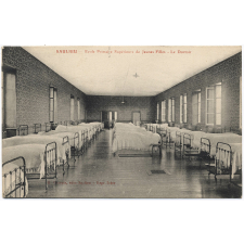 Saulieu - Ecole Primaire Supérieure de jeunes Filles - Le Dortoir.