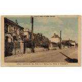 7375 - Saint-Jean-d'Asse (Sarthe) - L'Ecole Communale des Filles et le Bureau des Postes et Télégraphes.