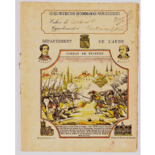 Cahier de devoirs mensuels / Ecole mixte d'Andé (Eure) - Mars à décembre 1888.