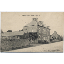 Lengronne - Mairie et Ecole.