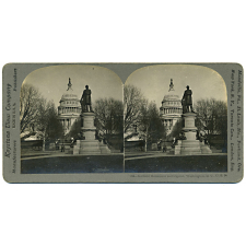 Garfield Monument and Capitol, Washington D.C., U.S.A.