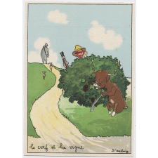 Le Cerf et la vigne.