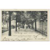 Pensionnat des Sacrés-Coeurs & de l'Adoration - Paris - Grand jardin - Allée de Ste-Anne.