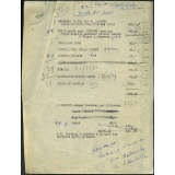 Feuille de compte