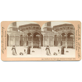 Worship in the Great Court Mohammed Ali Mosque, Cairo, Egypt.
