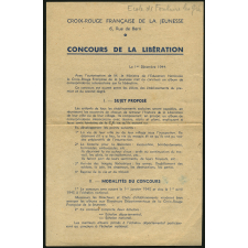 Rédactions sur l'occupation et la libération. 