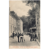 Lycée d'Evreux - La cour des ateliers de travaux manuels.