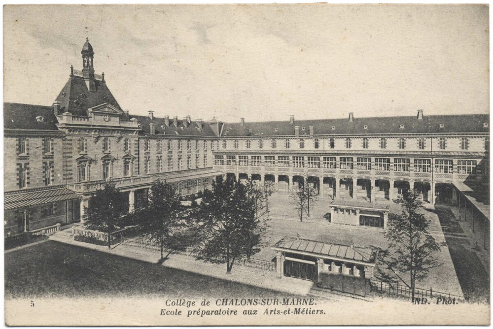 5 - Collège de Châlons-sur-Marne - Ecole préparatoire aux Arts-et-Métiers.