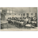 5 - Ecole Primaire Supérieure de Jeunes Filles d'Angers - Le cours de coupe.