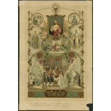 Attestation de communion solennelle. Précieux souvenir si vous êtes fidèle.