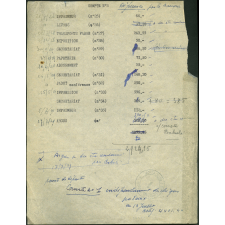 Feuille de compte