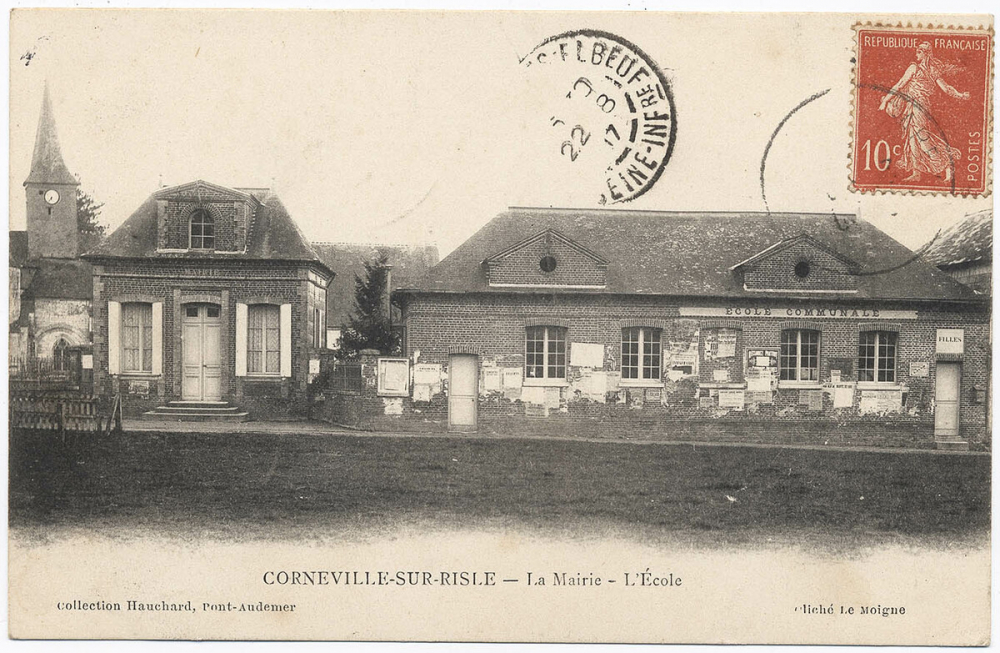 Corneville-sur-Risle - La Mairie - L'Ecole.