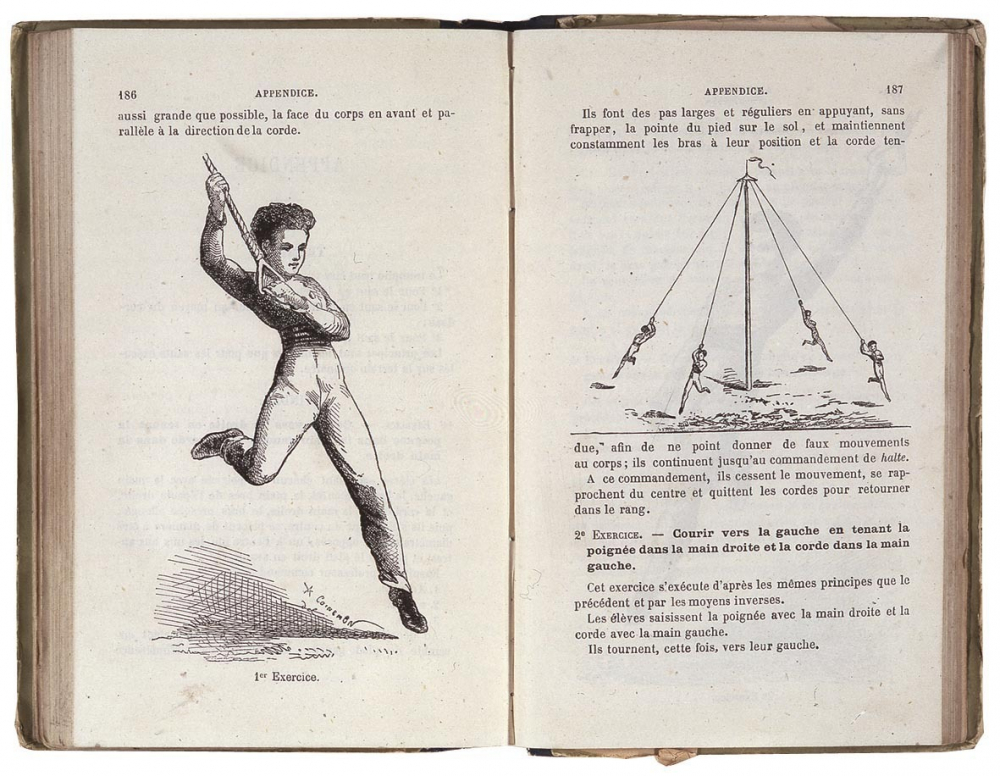 Manuel de gymnastique à l'usage des écoles primaires, des écoles normales primaires, des lycées et des collèges. Cinquième édition précédée des documents officiels relatifs à l'enseignement de la gymnastique.