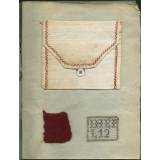 Cahier de couture. 
