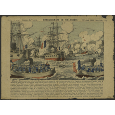 Guerre du Tonkin. Bombardement de Fou-Tchéou. 23 Août 1884.