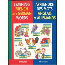 Learning French and German Words. Apprendre des mots anglais et allemand.