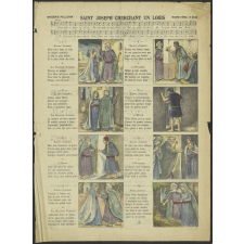 Saint Joseph cherchant un logis.