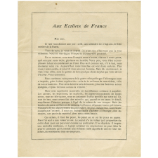 Aux écoliers de France