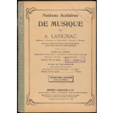 Notions Scolaires de musique. Première année. Livre de l'élève.